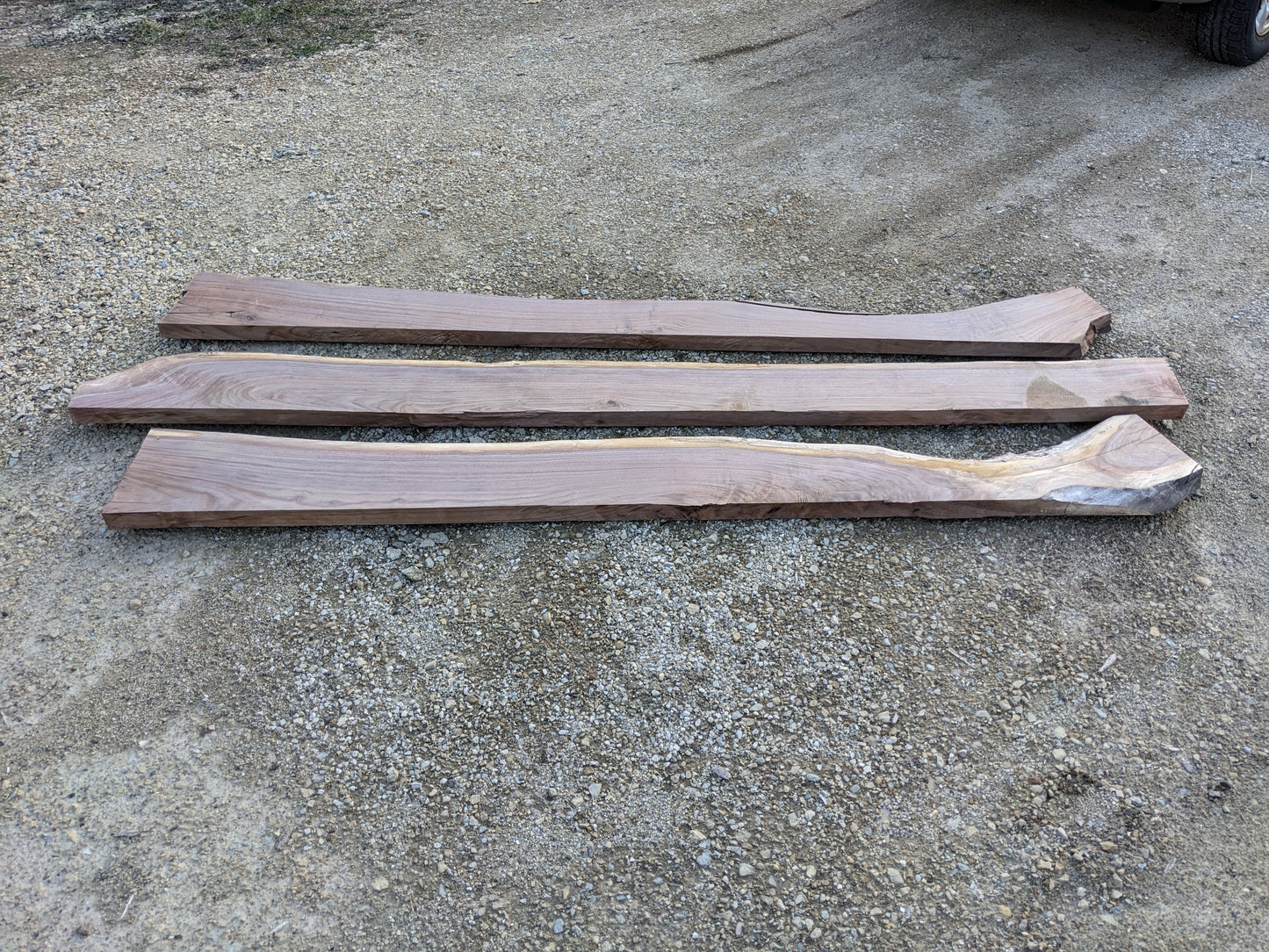 Walnut Woodworking Lumber 2" Thick Live Edge