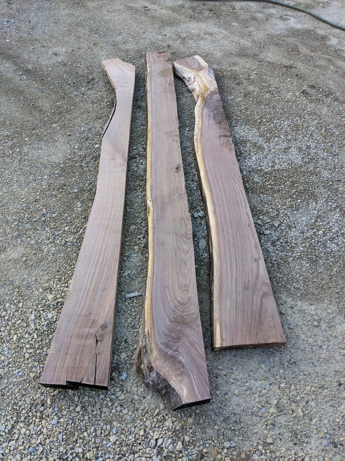 Walnut Woodworking Lumber 2" Thick Live Edge
